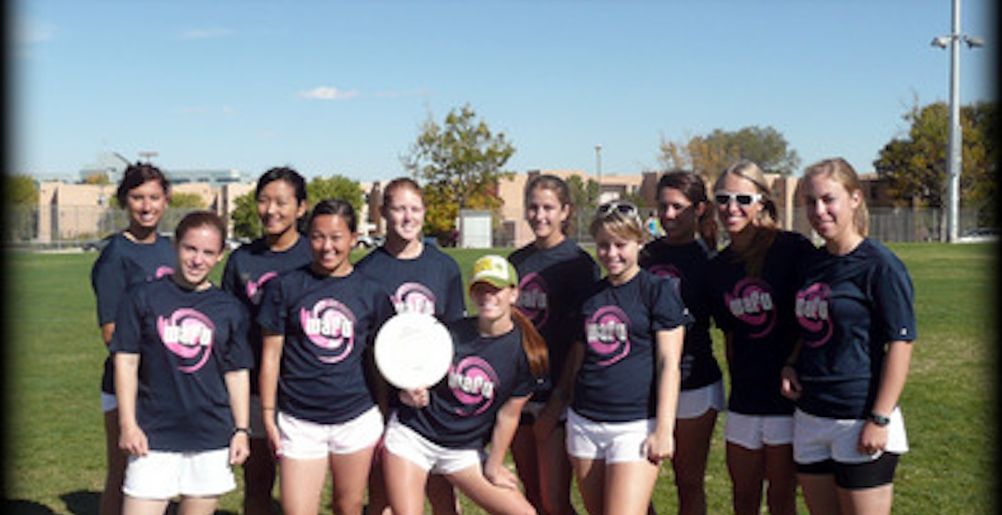 Women's Air Force Ultimate Frisbee T-Shirt Photo