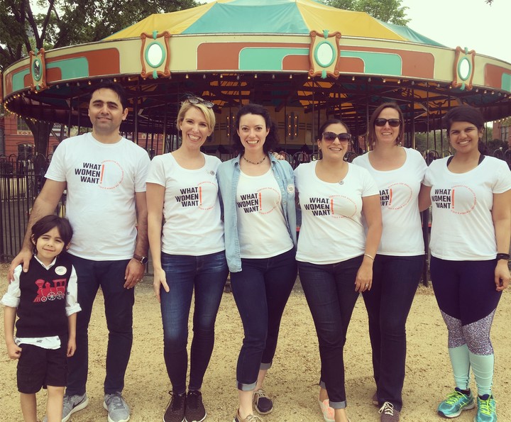 Custom Ink Helps White Ribbon Alliance Find Out #What Women Want! T-Shirt Photo