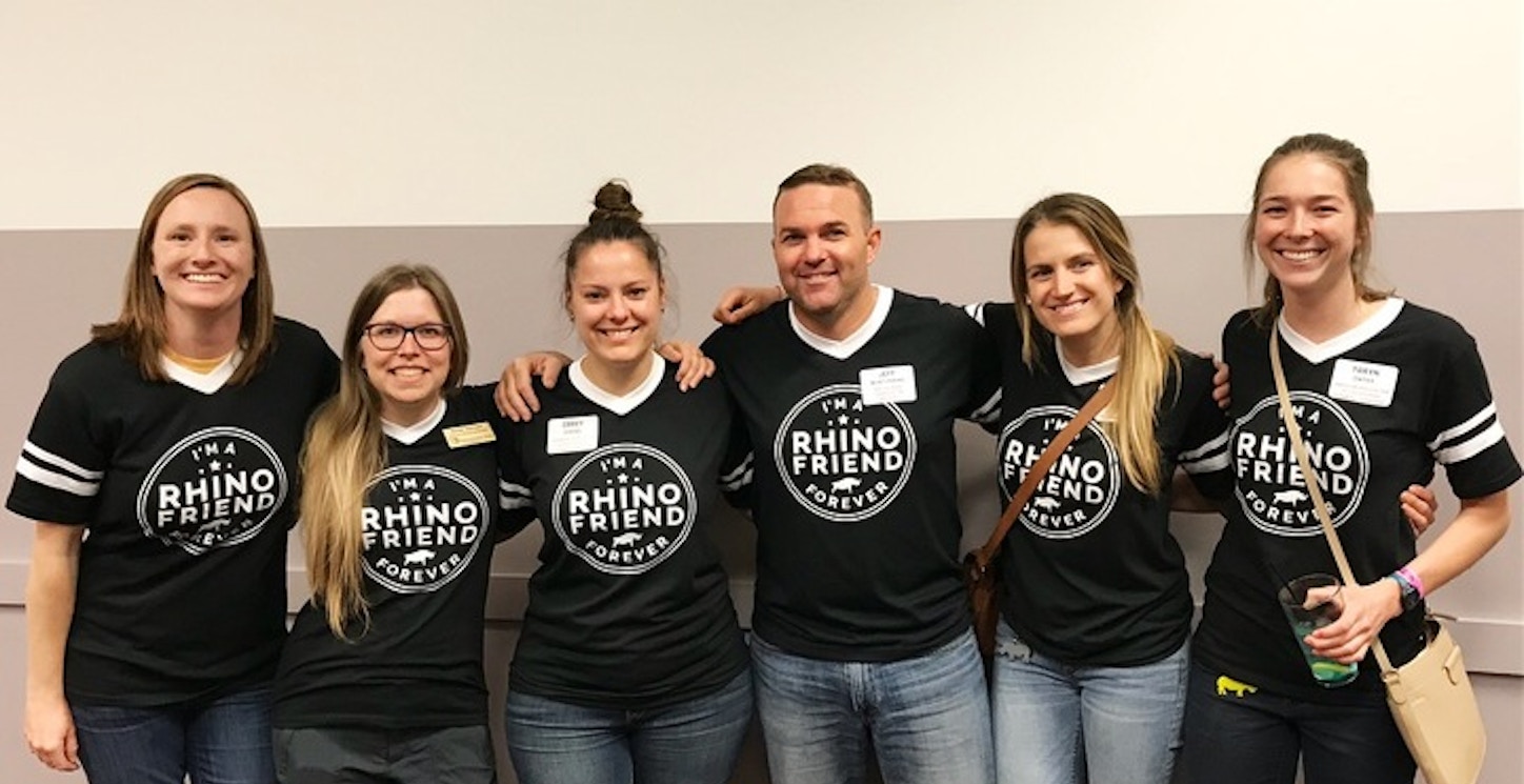 Rhino Friends Forever T-Shirt Photo