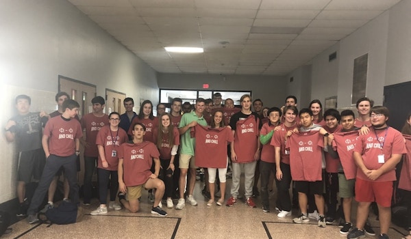 Ap Physics C Right Before Our Exam! T-Shirt Photo