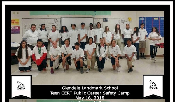 Teen Cert Lives! Public Service Career Camp Winners! T-Shirt Photo