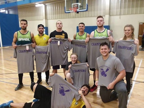 2018 Waldorf University Intramural Volleyball Champions! T-Shirt Photo