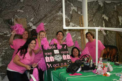 Team Pink...Touchdown For A Cure! T-Shirt Photo
