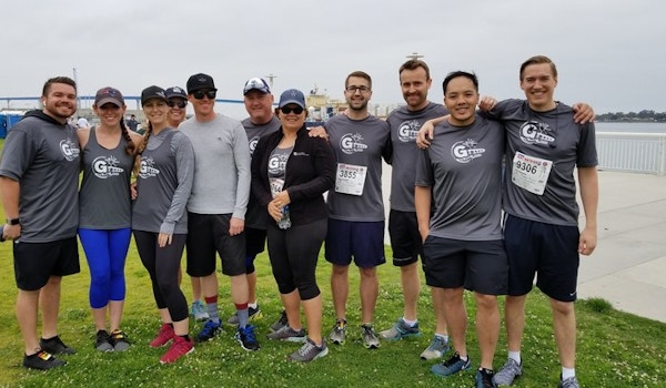 Picture of Navy Bridge Run Custom T-Shirt Design Navy Bridge Run T-Shirt Photo