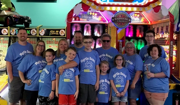 The Ros Some Family At Myrtle Beach T-Shirt Photo