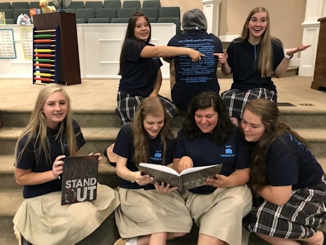 Bbcs Yearbook Distribution  T-Shirt Photo