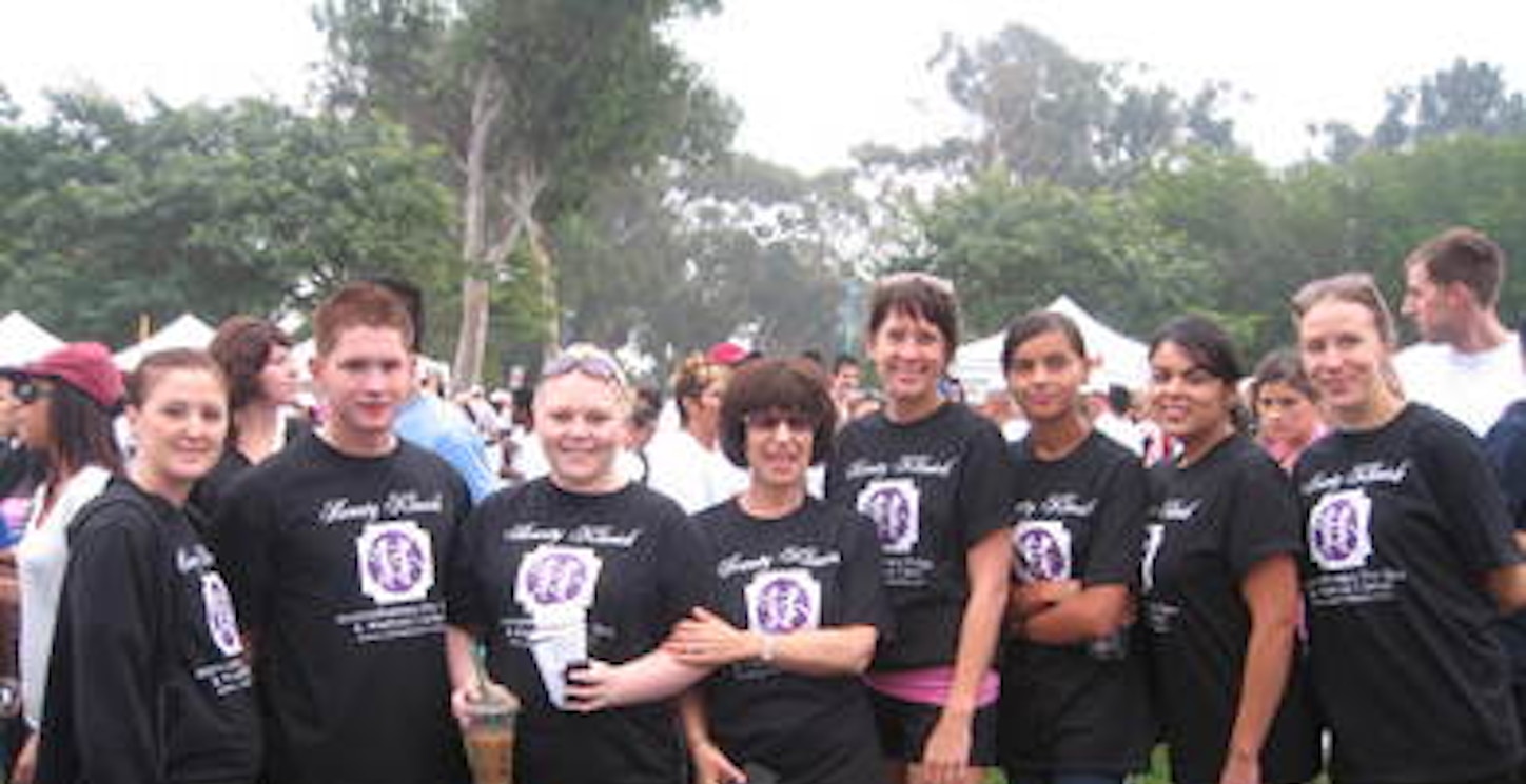 We Made Strides For Breast Cancer T-Shirt Photo