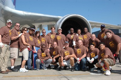 Ups Plane Pull For Charity T-Shirt Photo