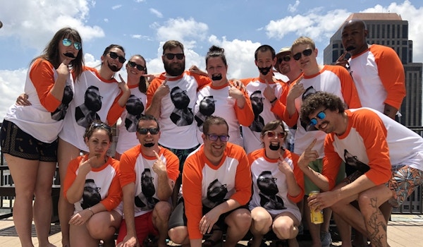 Picture of Chuck’s Bearded Thirty Custom T-Shirt Design Chuck’s Bearded Thirty T-Shirt Photo