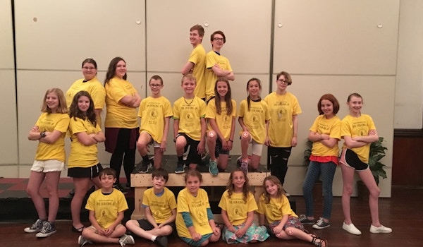 The Lion King Jr Cast At Dream Barn Productions  T-Shirt Photo