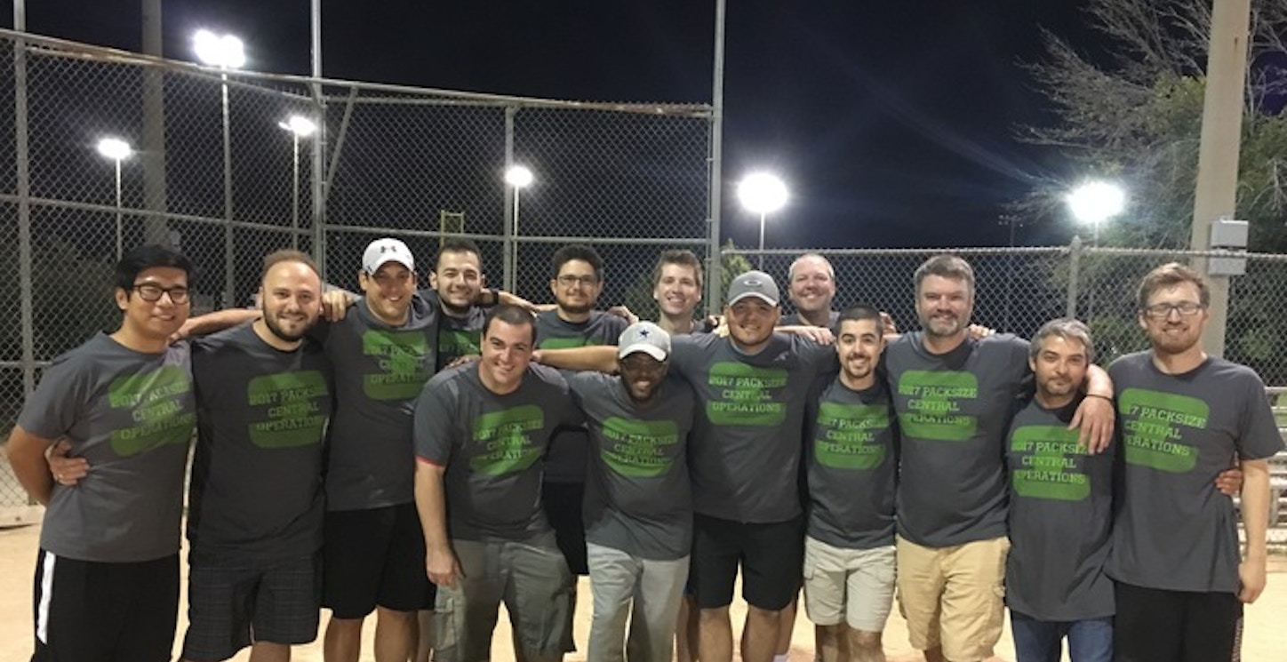 Employee Event Softball Winning Team T-Shirt Photo