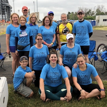 Team Forever Young At The 2018 Ride For Roswell T-Shirt Photo