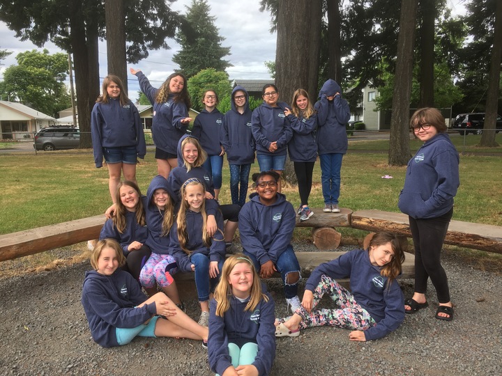 End Of The Year Celebration For Girl Scouts! T-Shirt Photo