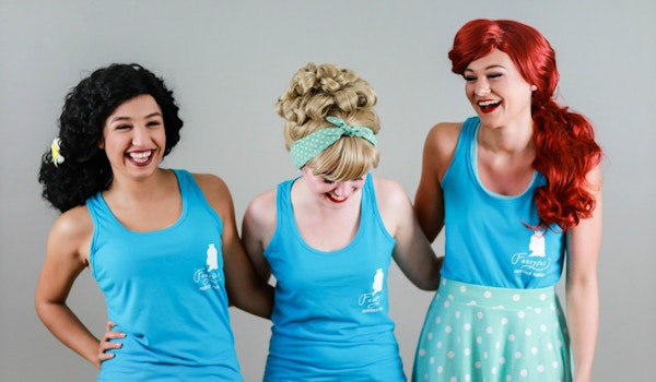 Picture of Casual Princesses Custom T-Shirt Design Casual Princesses T-Shirt Photo