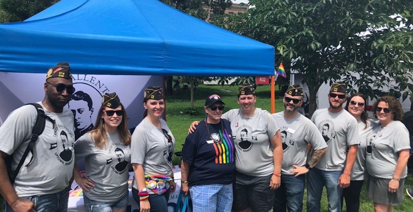 Vfw At Twin Cities Pride! T-Shirt Photo