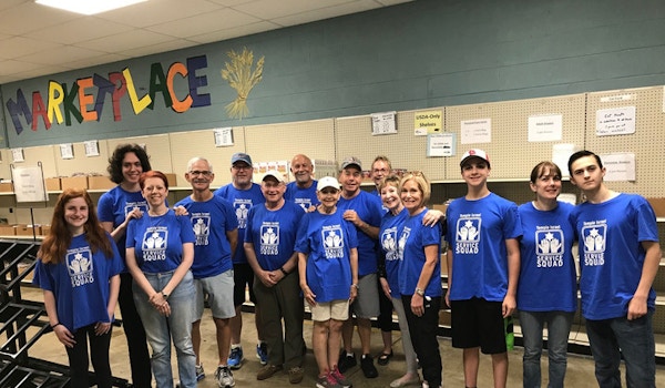 Temple Israel's Service Squad Volunteer Group Lookin' Great In Their Custom Ink Logoed T Shirts! T-Shirt Photo