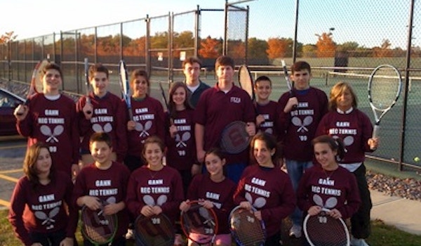 Picture of Tennis Team Custom T-Shirt Design Tennis Team T-Shirt Photo