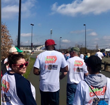 Team “Too Blessed To Be Stressed With Ms!” At Our 1st Annual Walk For Multiple Sclerosis   All Proceeds To Help Benefit Research & Treatment Efforts With The National Multiple Sclerosis Foundation T-Shirt Photo