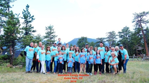 Saunders Family Reunion June 2018 T-Shirt Photo