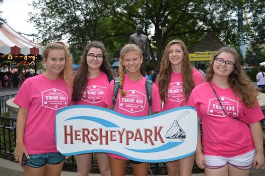 Girl Scouts At Hershey T-Shirt Photo