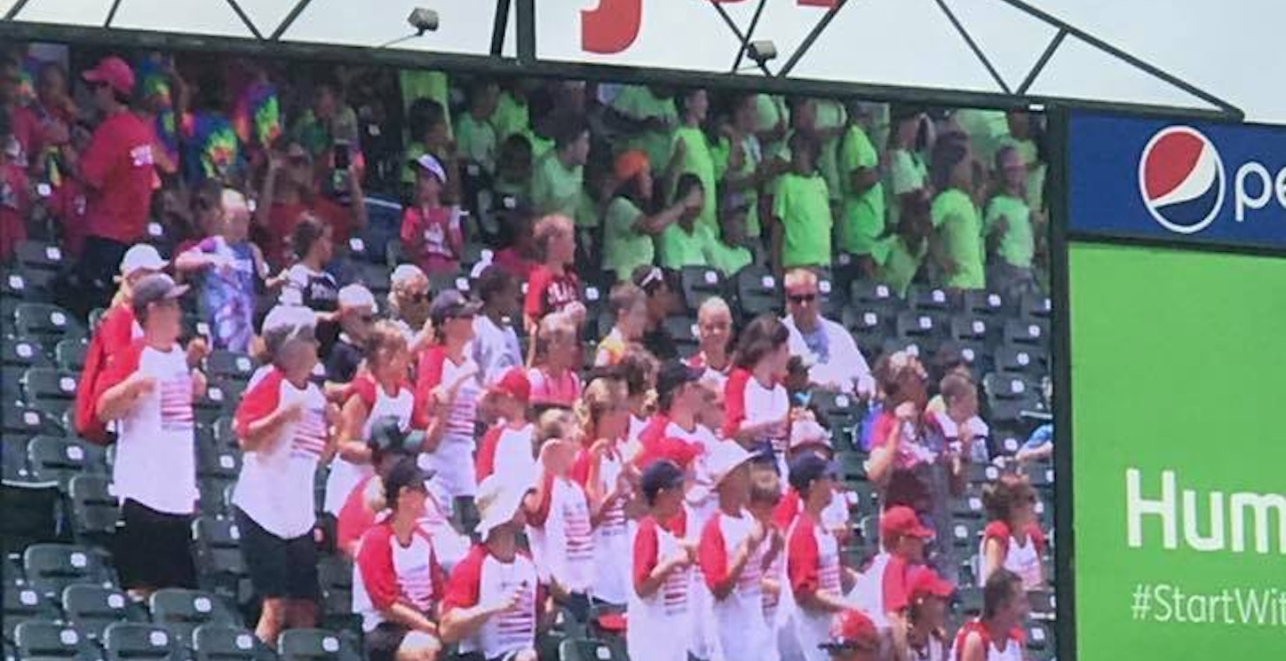 Camp Vastwood Goes To The Ballpark!  T-Shirt Photo