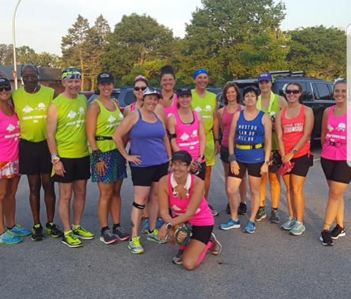 First Group Long Run At Cedar Creek Park T-Shirt Photo