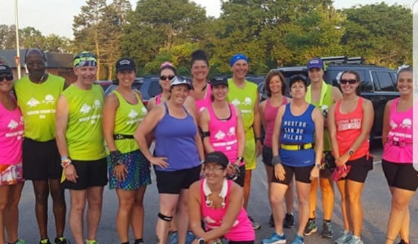 First Group Long Run At Cedar Creek Park T-Shirt Photo