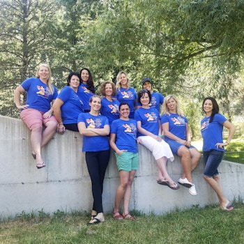 In And Out Bookclub Retreat T-Shirt Photo