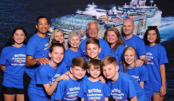 Wartinbee 50th Anniversary Cruise T-Shirt Photo