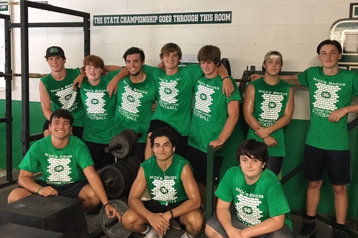 Building Nick's Bricks T-Shirt Photo