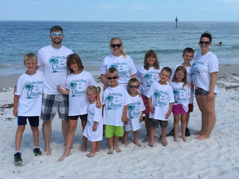 Blended Family Beach Bliss T-Shirt Photo