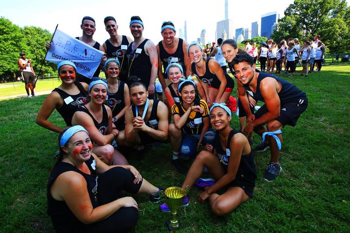 Spear Physical Therapy Picnic In Central Park: Team Murray Hill T-Shirt Photo