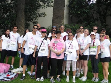 Team Goonies At Race For The Cure Oc T-Shirt Photo