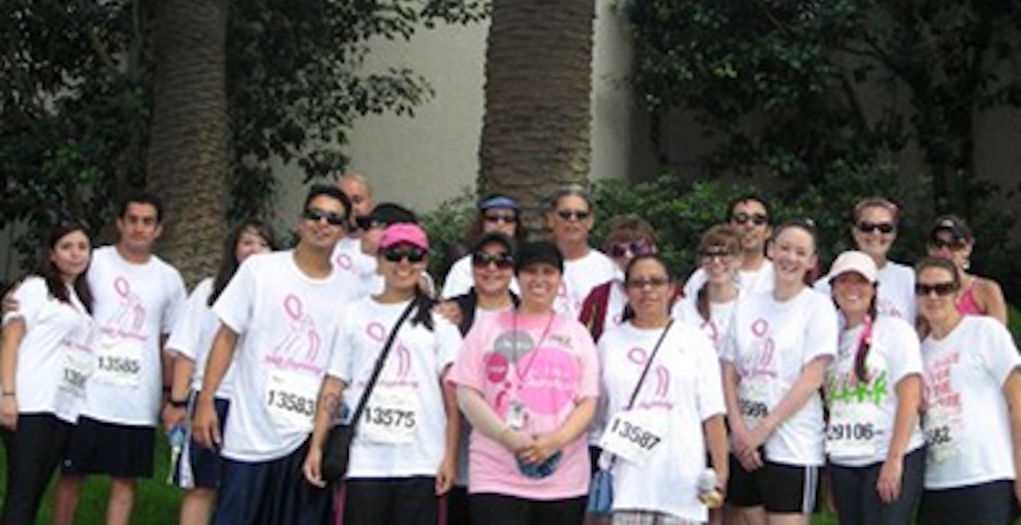 Team Goonies At Race For The Cure Oc T-Shirt Photo