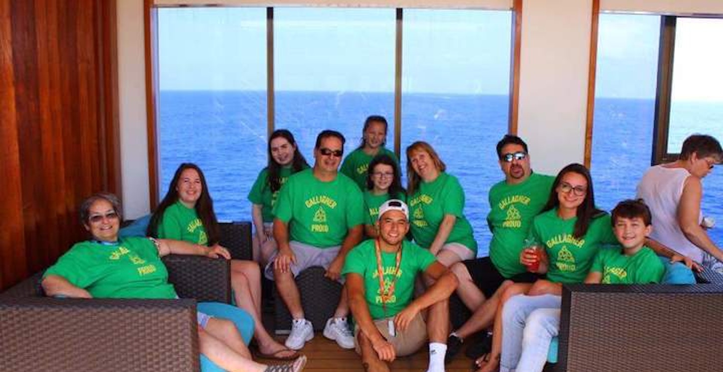 Picture of Gallagher Family Cruise Custom T-Shirt Design Gallagher Family Cruise T-Shirt Photo