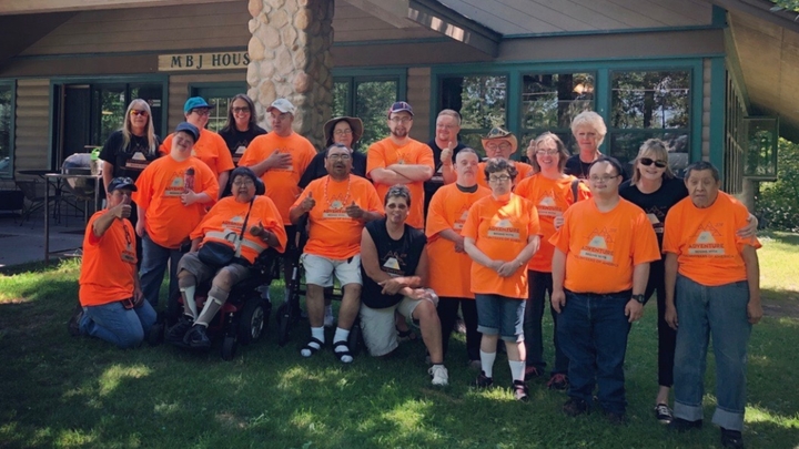 Volunteers Of America Invade Camp Confidence T-Shirt Photo