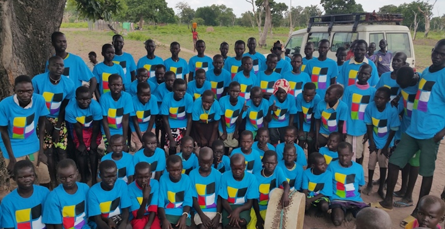 Choir Kids In South Sudan Go Custom T-Shirt Photo