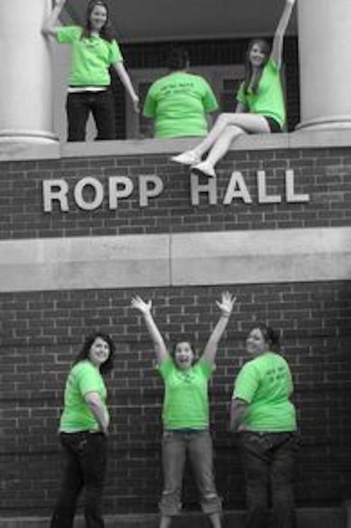 2nd Floor Ropp Addition  "We're Nuts Up Here" T-Shirt Photo