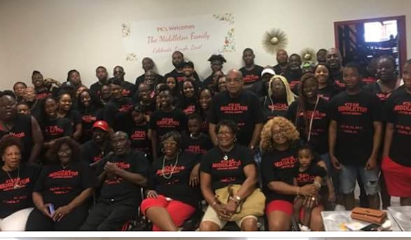 Picture of Middleton Family Reunion 2018 Custom T-Shirt Design Middleton Family Reunion 2018 T-Shirt Photo