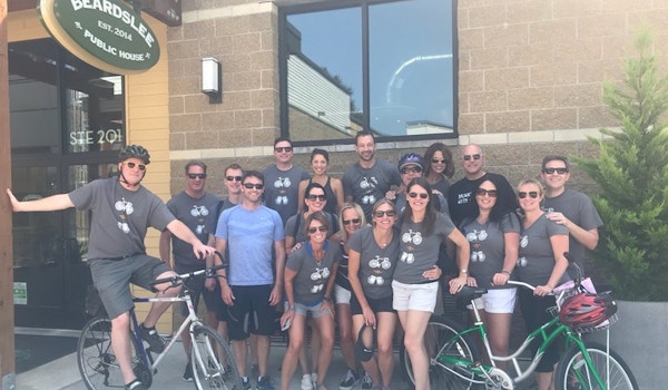 Picture of Mike's Bike N Brews 2018 Custom T-Shirt Design Mike's Bike N Brews 2018 T-Shirt Photo