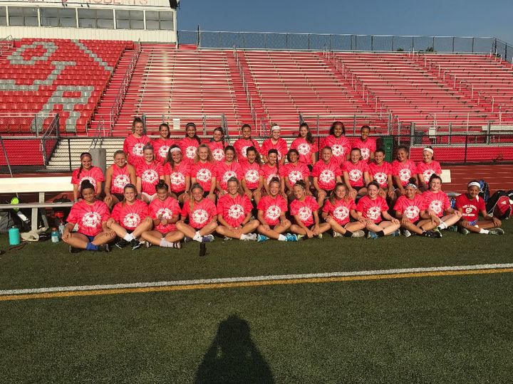 Lady Wildcats Showing Their Colors! T-Shirt Photo