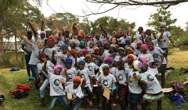 Zimbabwe Orphans Enjoying Their Tee Shirts! T-Shirt Photo