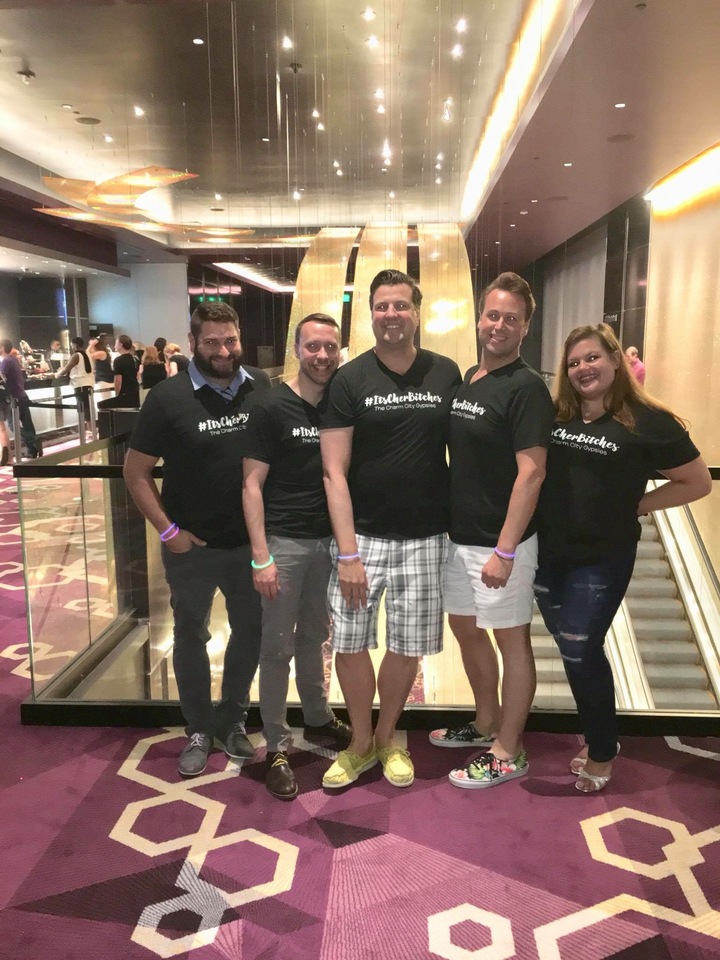 The Charm City Gypsies Travel To D.C. To See Cher In Concert! T-Shirt Photo