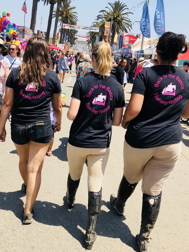 Team Spirit At The County Fair T-Shirt Photo