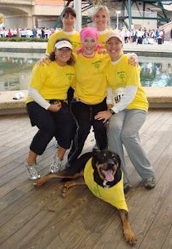 Team Keep Hope Alive  Featuring Captain Bailey The Dog T-Shirt Photo