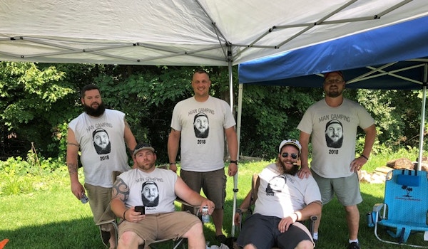 Man Camping 2018 T-Shirt Photo