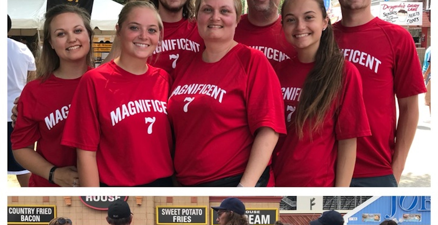 Picture of The Magnificent Family! Custom T-Shirt Design The Magnificent Family! T-Shirt Photo