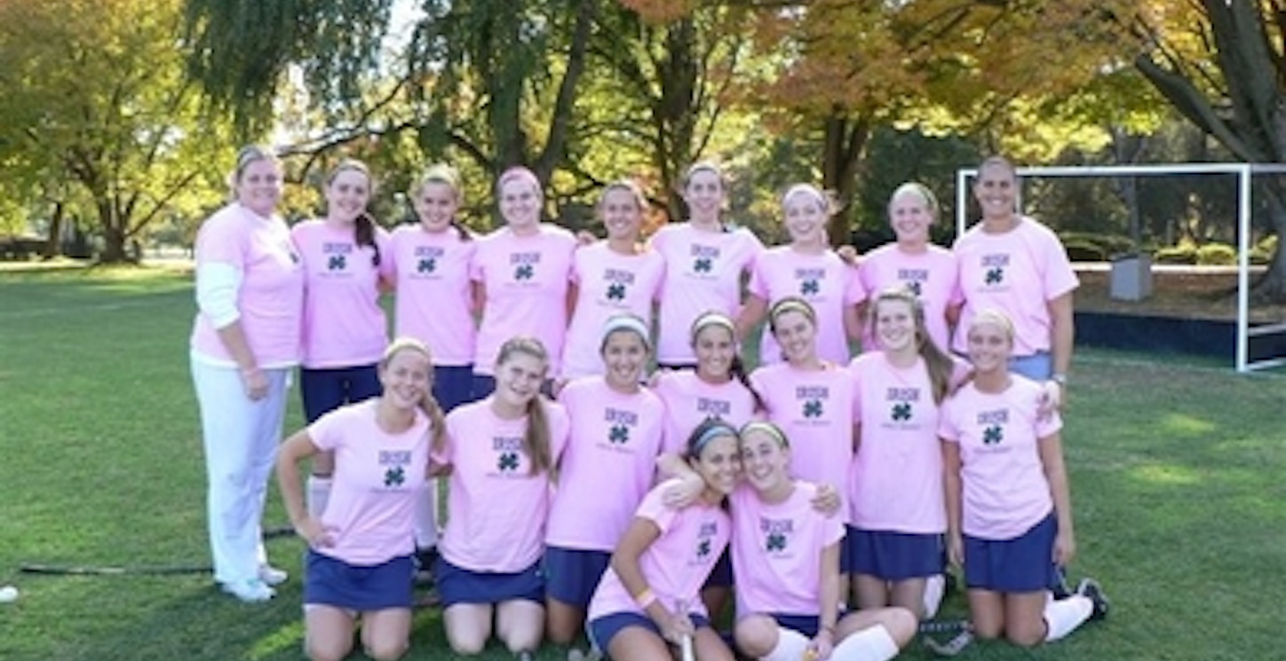 Picture of Notre Dame Field Hockey 2009 Custom T-Shirt Design Notre Dame Field Hockey 2009 T-Shirt Photo