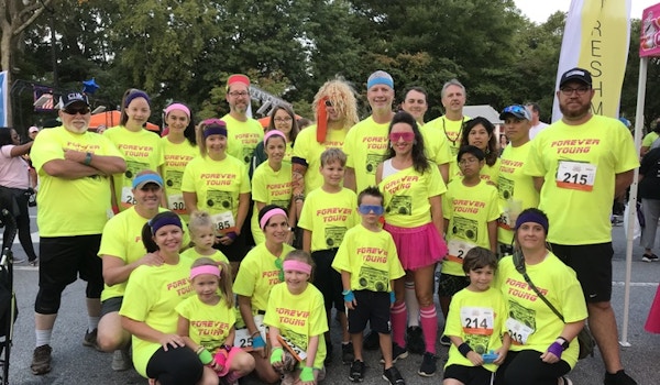 Picture of Forever Young 5k Custom T-Shirt Design Forever Young 5k T-Shirt Photo