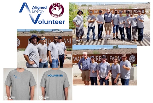 Aligned Energy Volunteers Phoenix T-Shirt Photo